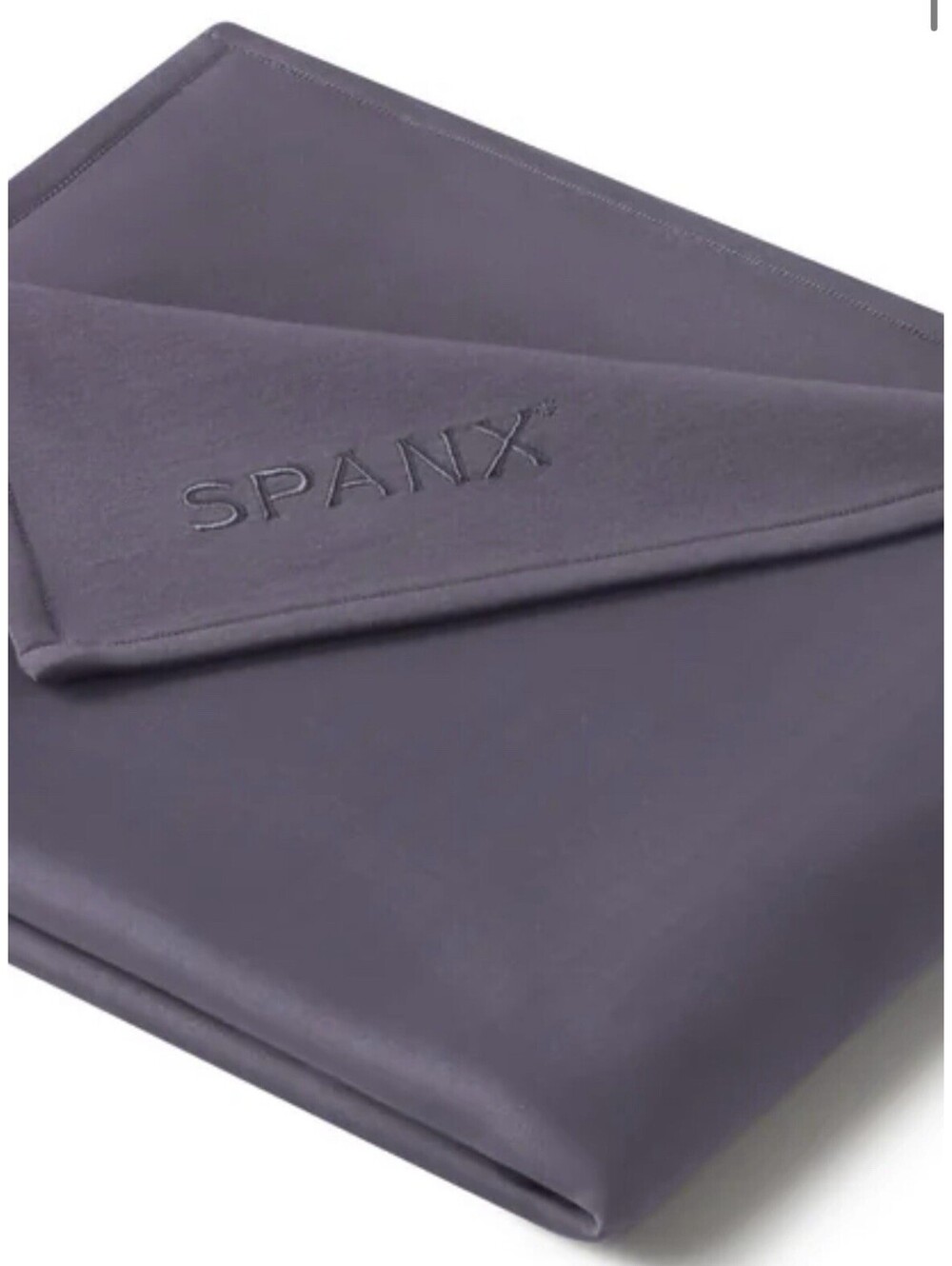 NEW! $98 SPANX AirEssential Luxe Soft Stretch Blanket “STORM” NWT  Throw 50x60